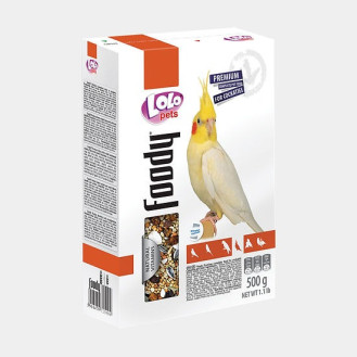 LoLo Pets Foody Corella Повнораційний корм для корел з натуральними вітамінами