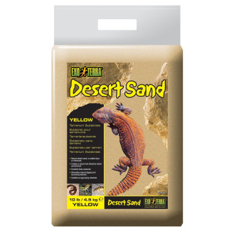 Exo Terra Desert Sand Yellow Наполнитель для террариума Желтый песок пустыни