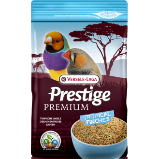 Versele-Laga Prestige Premium Tropical Finches VAM Зерновая смесь с витаминами, минералами и аминокислотами для тропических птиц