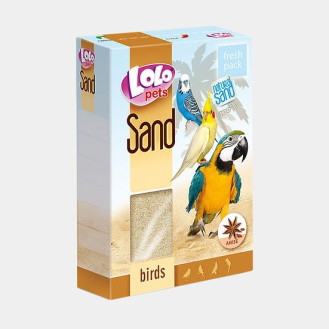 LoLo Pets Sand Anise Анісовий пісок з дорогоцінними мінералами для птахів