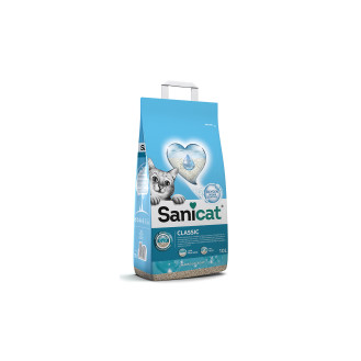 Sanicat Classic Marseille Soap Минеральный впитывающий наполнитель для котов с ароматом марсельского мыла 