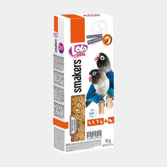 LoLo Pets Smakers Lovebirds Honey Лакомства для неразлучников Витаминизированные палочки с медом