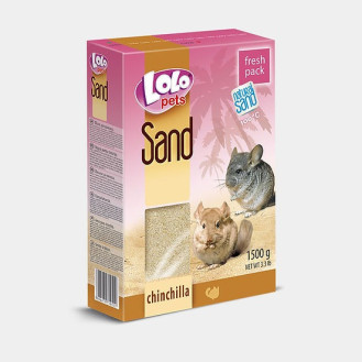 LoLo Pets Sand Chinchilla Песок с драгоценными минералами для шиншилл