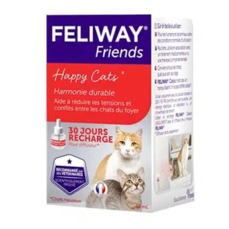 Ceva Feliway Friends Cats Препарат в диффузор для корректировки поведения совместно живущих котов