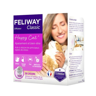 Ceva Feliway Classic Diffuser Cats Заспокійливий препарат з дифузором для корекції поведінки котів