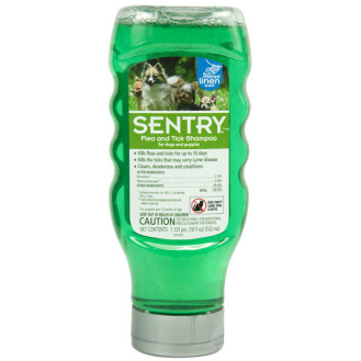 Sentry Flea & Tick Shampoo Linen Антипаразитарний шампунь з льоном для собак віком від 3 місяців