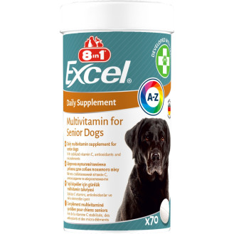 8in1 Excel Multi Vitamin Senior Мультивітамінний комплекс для літніх собак