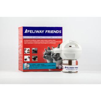 Ceva Feliway Friends Diffuser Cats Препарат з дифузором для коригування поведінки котів, що спільно живуть