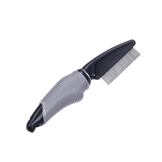 Nobby Starline Comb Long Эргономичный гребешок для собак и котов с длинной и жесткой шерстью (21 х 3 см)