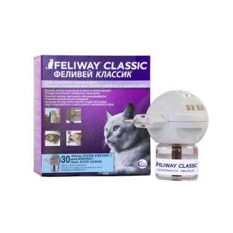 Ceva Feliway Classic Diffuser Cats Заспокійливий препарат з дифузором для корекції поведінки котів