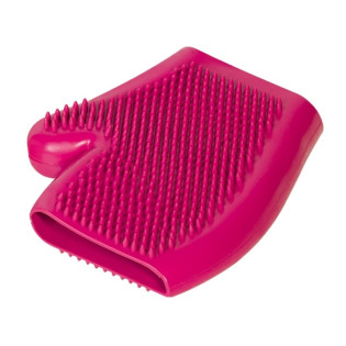 Nobby Glove Double-Sided Rubber Двухсторонняя массажная рукавичка для ухода и чистки шерсти собак и котов