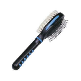 Nobby Comfort Line Brush 3 in 1 Многофункциональная щетка для ухода за шерстью собак и котов (15 х 7 см)