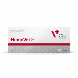 VetExpert HemoVet Комплексная добавка для взрослых собак при нарушениях кроветворения и симптомах анемии