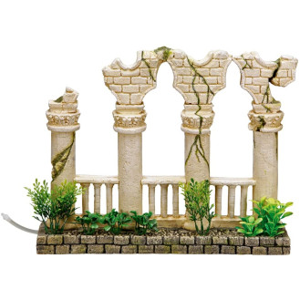 Nobby Aqua Ornaments Ancient Columns Декор для акваріума Веранда з рослинами