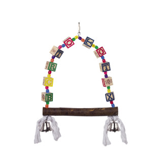 Nobby Parrot Toy Swing Игрушка для попугаев Качели Алфавит