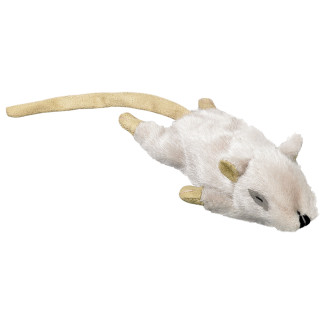Nobby Plush Catnip Игрушка для котов Мышонок с кошачьей мятой (White 14,5 см)