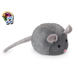 Nobby Plush Мягкая игрушка для котов Плюшевая Мышка со звуком