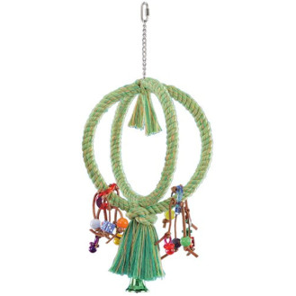 Nobby Big Parrot Toy Interactive Развивающая игрушка для больших попугаев Кольцо (Ø 26 см)