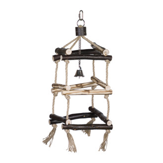 Nobby Parrot Toy Interactive Развивающая игрушка для попугаев Башня (40 х 18 см)