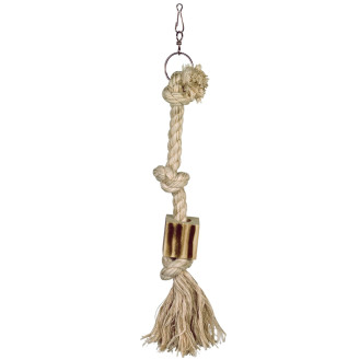 Nobby Big Parrot Toy Climbing Игрушка для больших попугаев Канат с узелками (Ø 1,8 х 44 см)