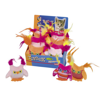 Nobby Plush Catnip Игрушка для кошек ToyBox Сова с кошачьей мятой