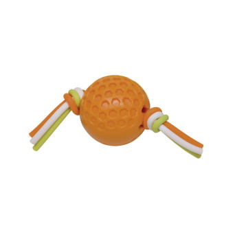 Nobby Swimming Игрушка для собак Плавающий Мяч с силиконовой лентой (Orange Ø 5 см)