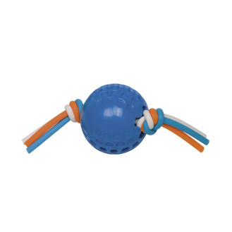 Nobby Swimming Игрушка для собак Плавающий Мяч с силиконовой лентой (Blue Ø 7,5 см)