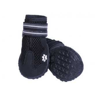 Nobby Runner Mesh Антискользящая беговая обувь для собак с сетчастой подкладкой (Black XS)