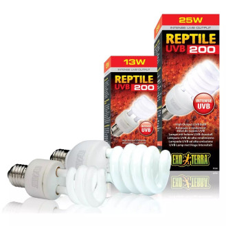Exo Terra Reptile UVB 200 Intense Ультрафіолетова лампа для пустельних рептилій