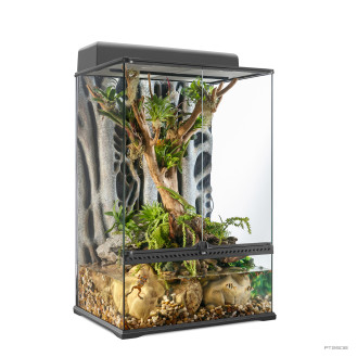 Exo Terra Natural Terrarium Medium X-Tall PT2608 Скляний вертикальний тераріум з палюдаріумом 60 x 45 x 90 см