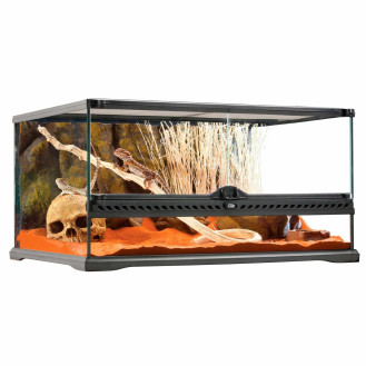 Exo Terra Natural Terrarium Medium Low РТ2604 Скляний горизонтальний тераріум 60 х 45 х 30 см