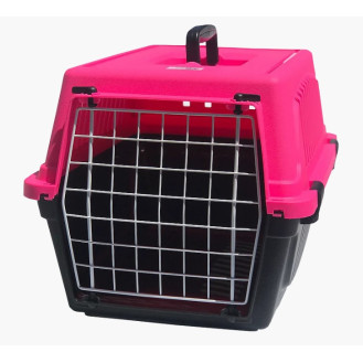 Ferplast Atlas 10 El Переноска со съемной крышкой для котов и миниатюрных собак весом до 5 кг (Magenta)