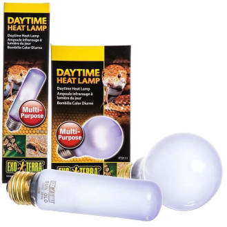 Exo Terra Daytime Heat Lamp Лампа розжарювання з неодимовою колбою, що імітує денне світло в тераріумі