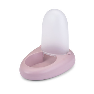 Imac Ciottoli Dispenser Сверхустойчивый пластиковый дозатор для корма и воды собак и котов (Pink 1,5 л)