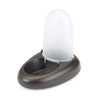 Imac Ciottoli Dispenser Сверхустойчивый пластиковый дозатор для корма и воды собак и котов (Black 1,5 л)