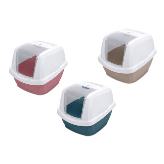 Imac Maddy Junior Закритий туалет-будиночок з вугільним фільтром та лопаткою у комплекті для кошенят