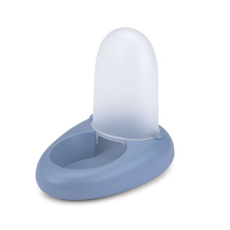 Imac Ciottoli Dispenser Сверхустойчивый пластиковый дозатор для корма и воды собак и котов (LBlue 1,5 л)