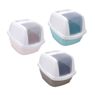 Imac Maddy Закрытый туалет-домик с угольным фильтром и лопаткой в комплекте для котов (Mix)