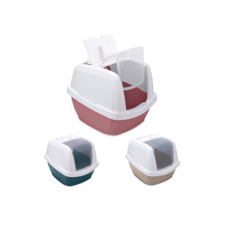 Imac Maddy Закрытый туалет-домик с угольным фильтром и лопаткой в комплекте для котов