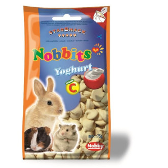 Nobby StarSnack Nobbits Yoghurt Лакомства для грызунов Дропсы с Йогуртом