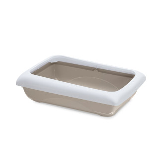 Imac Dodo Туалет с высокими бортиками и ободком для котов (Cappuccino)