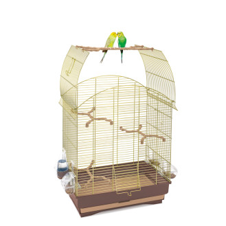 Imac Agata Клітина для хвилястих папуг з годівницями та жердинами