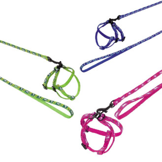 Nobby Rabbit Harness Carrot Правильна шлея-петля з повідцем для кроликів Морква 