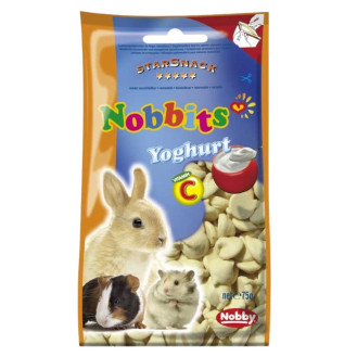 Nobby StarSnack Nobbits Yoghurt Ласощі для гризунів Дропси з Йогуртом