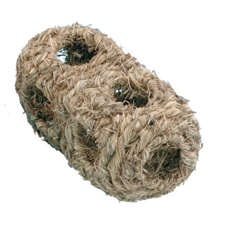 Nobby Gras Nest Rolle Трав'яний будиночок-тунель з отвірами для гризунів