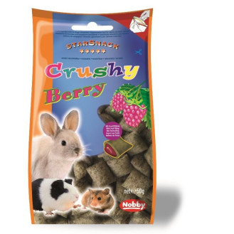 Nobby StarSnack Crushy Berry Лакомства для грызунов Подушечки с Лесными Ягодами (50 г)