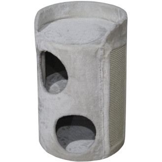 Nobby Grado Когтеточка-домик с лежаком для двух кошек (Creme)