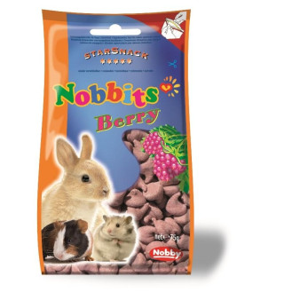 Nobby StarSnack Nobbits Berry Ласощі для гризунів Дропси з Лісовими Ягодами