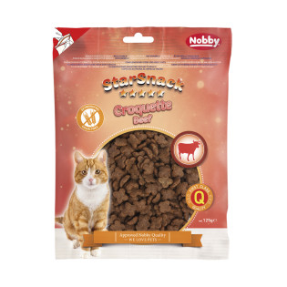 Nobby StarSnack Cat Grain Free Croquette Beef Беззерновые лакомства для кошек Крокеты с Говядиной