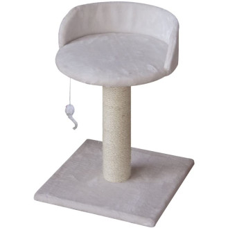 Nobby Asti Когтеточка-столбик с лежаком и игрушкой для кошек (Creme)